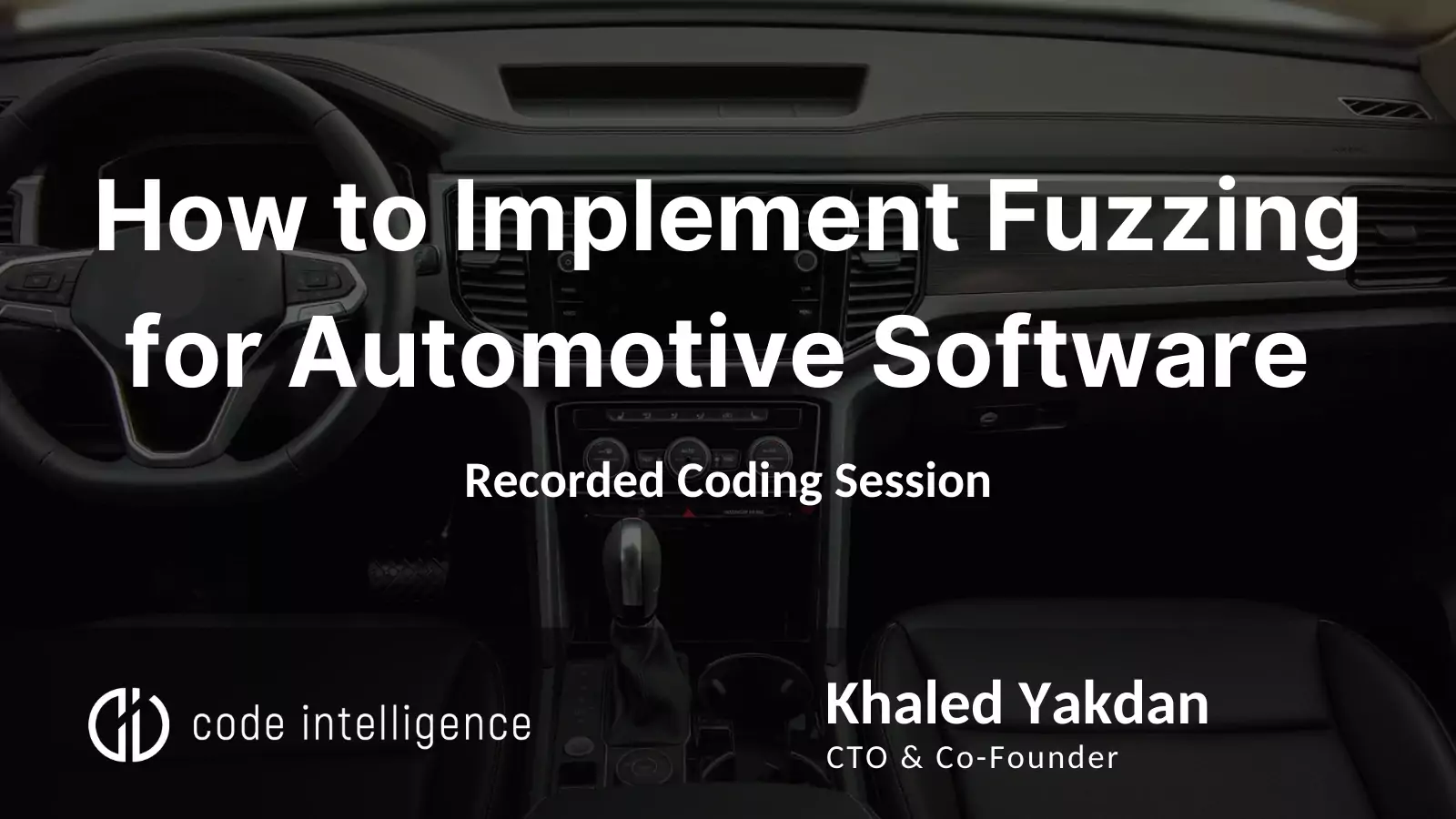 Fuzzing Automotive Software